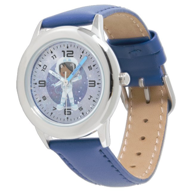 Montre Garçon astronaute Espace extra-atmosphérique (Incliné)