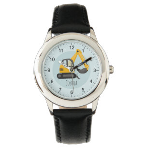 Montre Garçons de construction moderne excavatrice Digger
