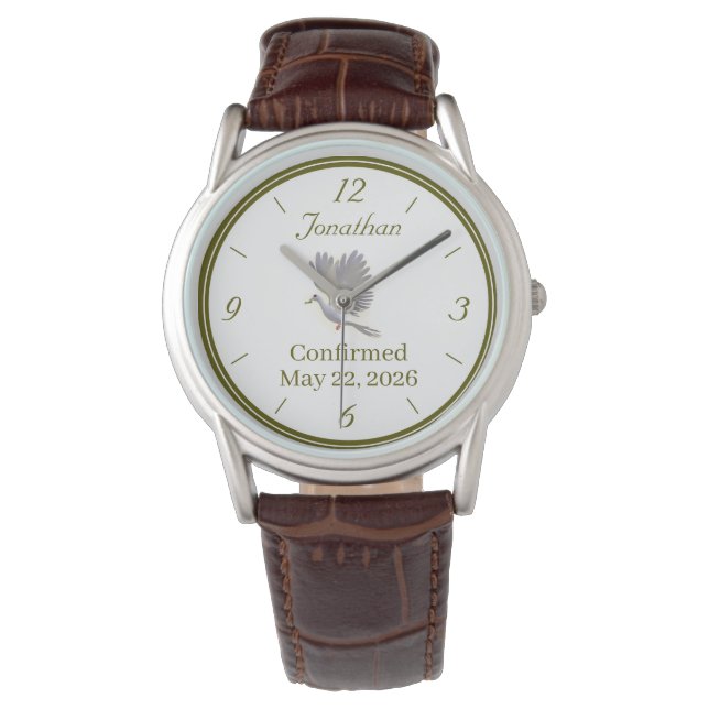 Montre Garde de confirmation personnalisée (devant)