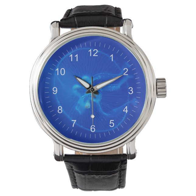Montre Garde de méduse bleue (devant)