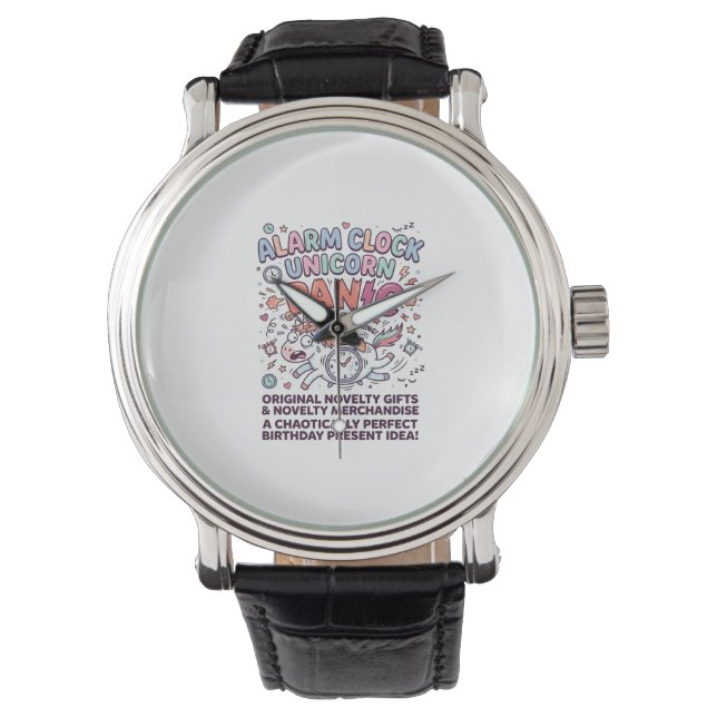Montre Garde du Royaume Licorne Conception Vectorielle Ad (devant)