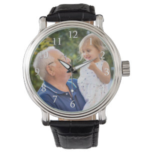 Montre Gardien photo de grand-père unique