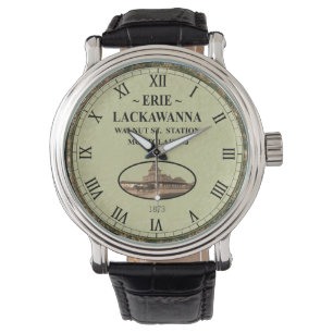 Montre Gare d'Erie~Lackawanna~Walnut St. Montclair NJ~