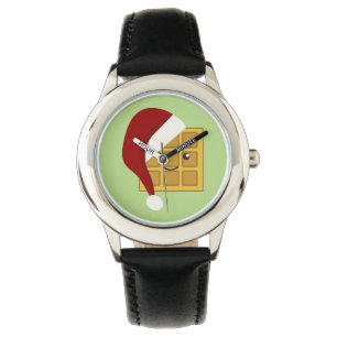 Montre gaufre de Noël