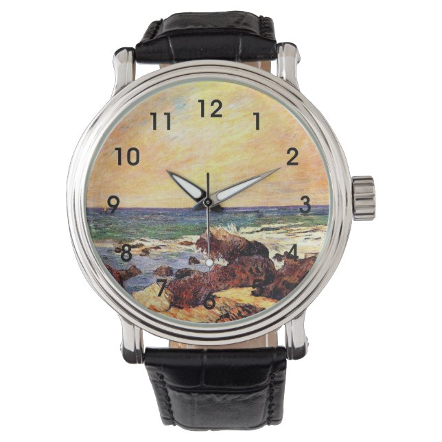 Montre Gauguin - Rochers et Mer, (devant)