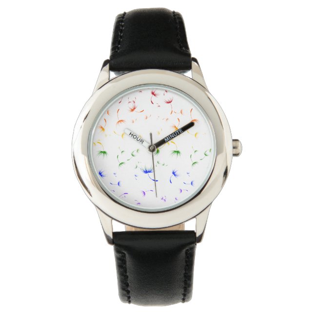 Montre Gay pride de semences de paille Dandelion (devant)