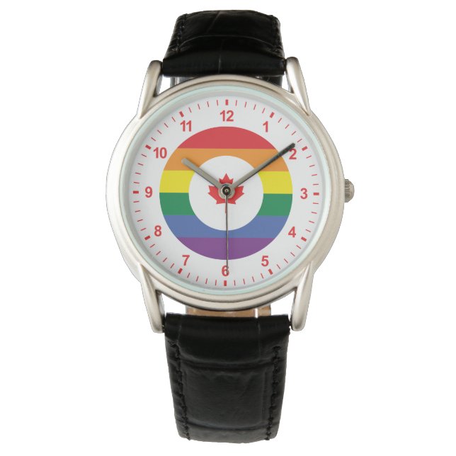Montre Gay pride du Canada (devant)