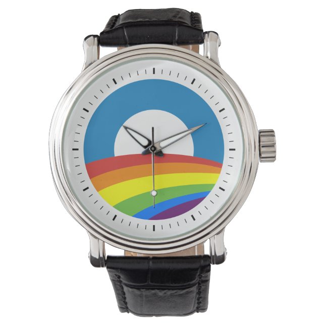 Montre Gay pride Rainbow Obama (devant)