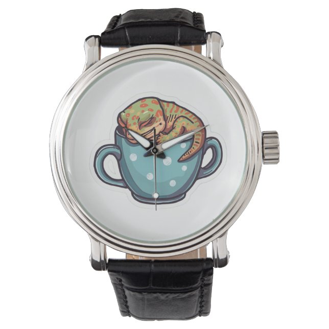 Montre Gecko endormi (devant)