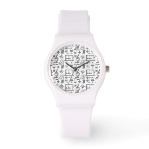 Montre Geek scientifique Motif Nerd