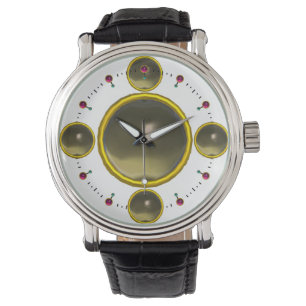 Montre GEM PIERRE NUMÉRIQUE agneau gris or