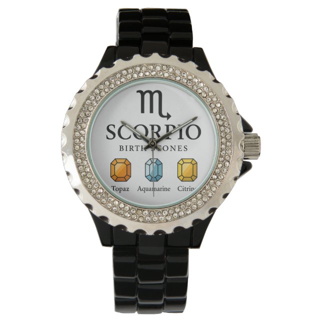 Montre Gemstone Watch octobre - Opale pour Inspiration &  (devant)