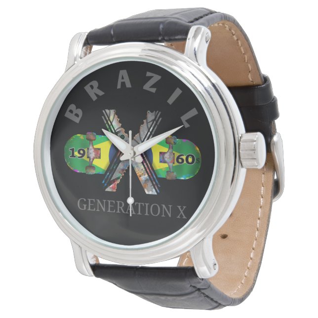 Montre Génération X Brésil 1960 (Incliné)
