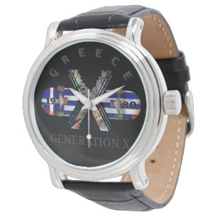 Montre Génération X Greece Skateboard des années 1980