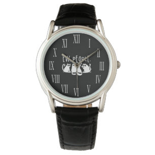 Montre Gens dégoûtants chats noirs drôles miaou