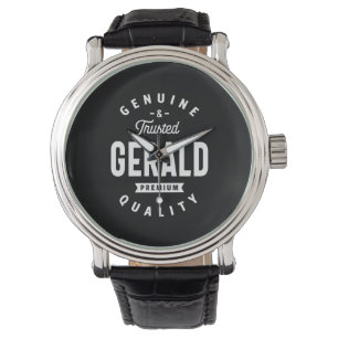 Montre Gerald Nom personnalisé Anniversaire