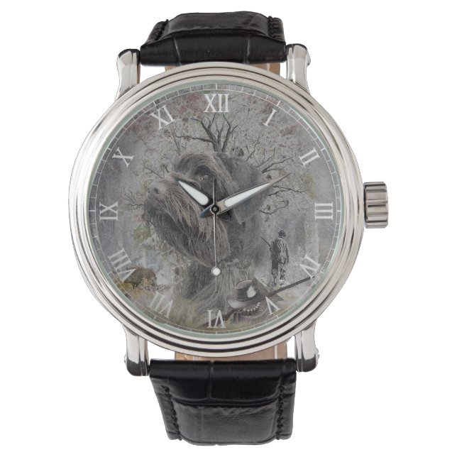 Montre German Wirehaired Pointer (devant)