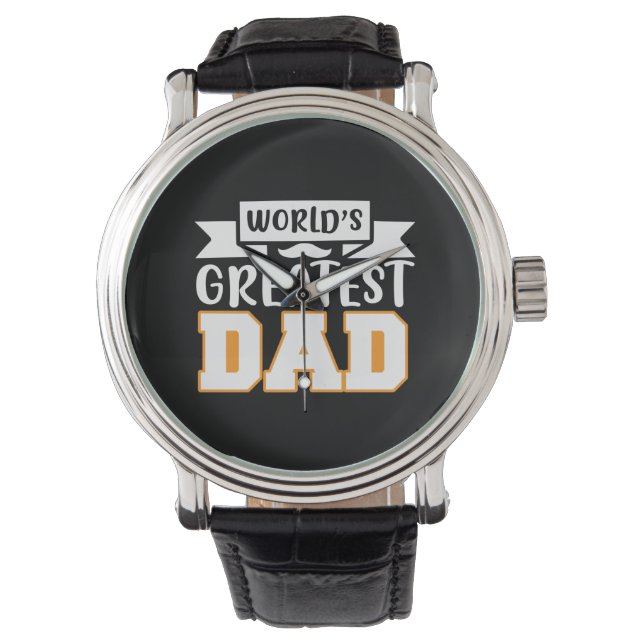Montre Gifts Dad | World's Greatest Dad (devant)
