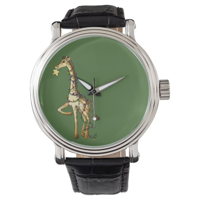 Montre Girafe brillante (devant)