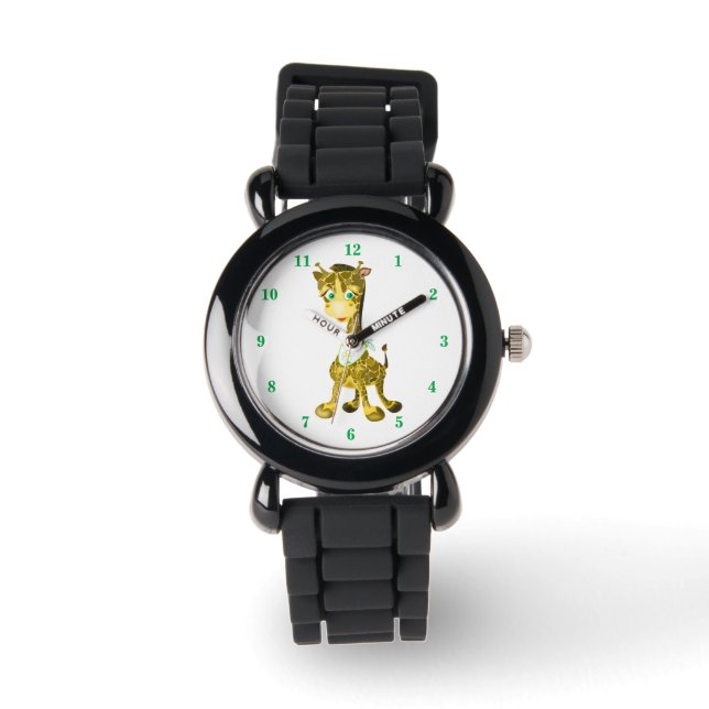 Montre Girafe Mignonne (Recto)