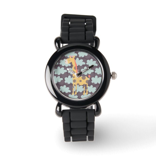 Montre Giraffe et nuages (Recto)