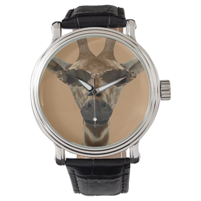 Montre Giraffe la plus froide jamais (devant)