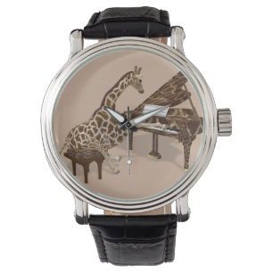 Montre Giraffe Musicale Jouer Grand Piano