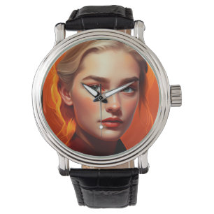 Montre Girl with blue eyes