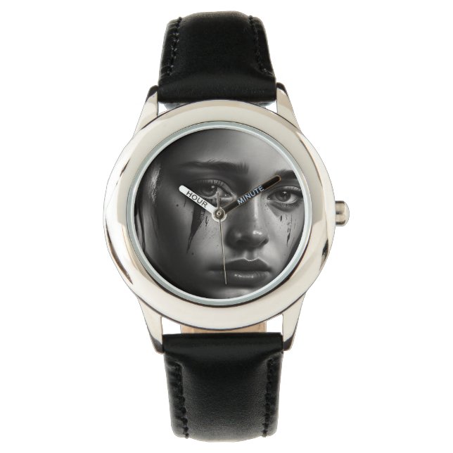 Montre Girl with tears (devant)
