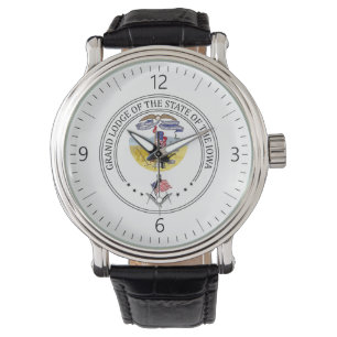 Montre Gîte de franc-maçonnerie de l'État de l'Iowa