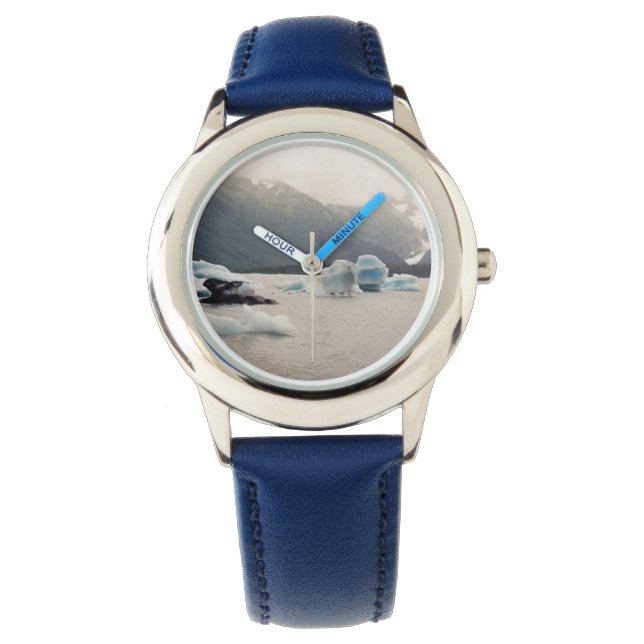 Montre Glace bleue (devant)