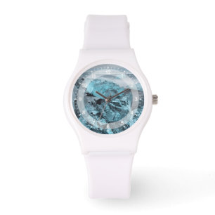 Montre Glace bleue sur la plage, Islande