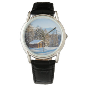 Montre Glace et neige   Journal d'hiver Cabine Alpes suis
