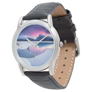 Montre Glace et neige   Mt. Rundle, Canada