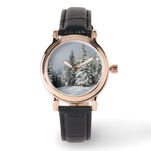 Montre Glace et neige Pine Woodland, Autriche