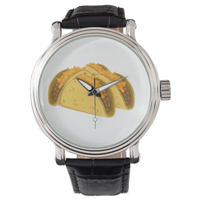 Montre Glitch Food taco froid (devant)