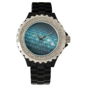 Montre Globes bleus 3D