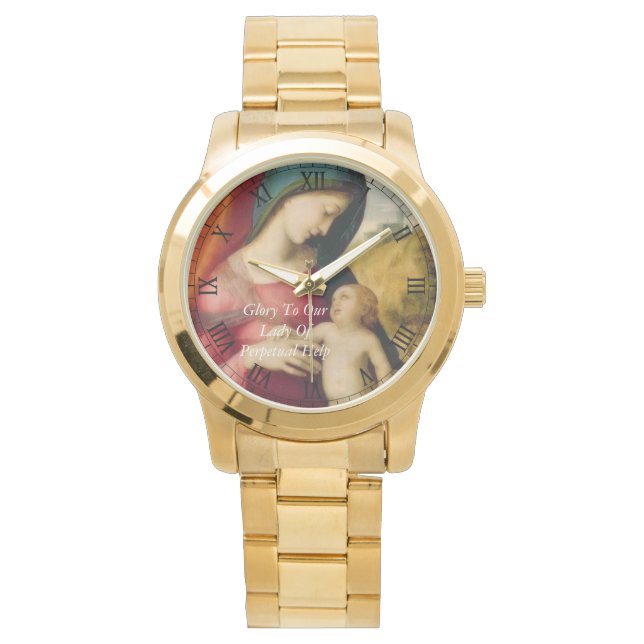 Montre Gloire à Notre-Dame du Perpétuel Secours (devant)