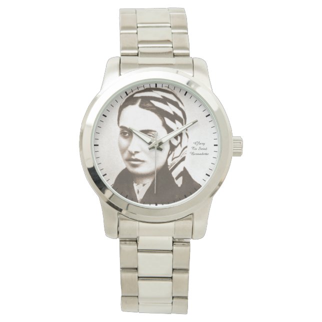 Montre gloire à saint bernadette (devant)