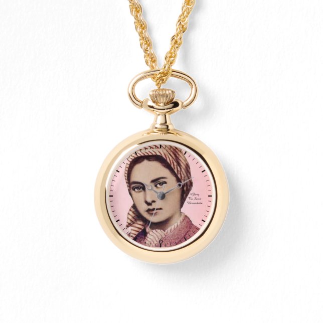 Montre gloire à saint bernadette (Recto)