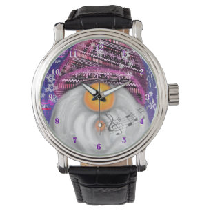 Montre Gnome chante joyeusement Christmas Song Watch