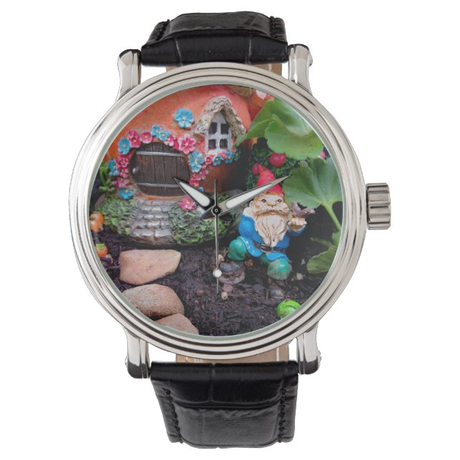 Montre Gnome géranium 01 (devant)