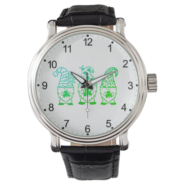 Montre Gnomes de la Saint-Patrick-67845 (devant)