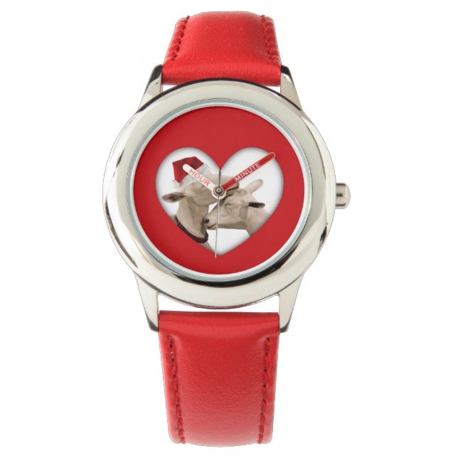 Montre Goat Love à Noël (devant)