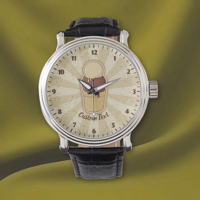 Montre Gobelet de glace à deux boules (Créateur téléchargé)
