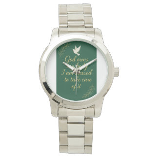 Montre God own your body. watch. A witness about Jesus