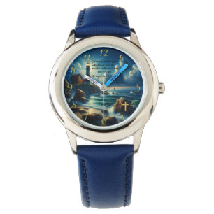 Montre Gold Christian Faith croise avec Où je vais aujour