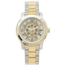 Gold Dragon Unisex Oversize Watch