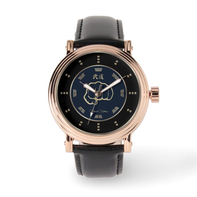 Montre Gold Martial Arts (Recto)
