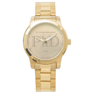 Montre Gold Name Doctorat